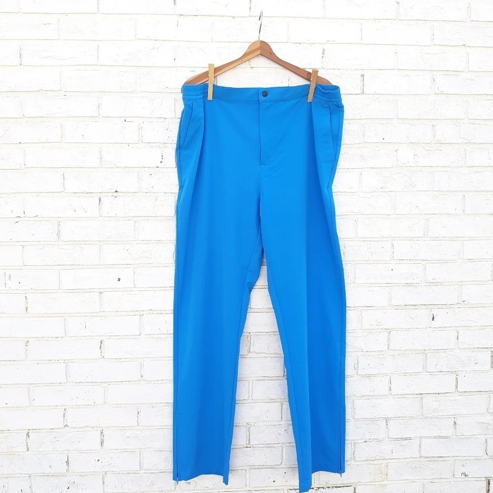 Callaway Performance Pants Blue Stretch Waist